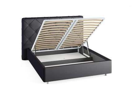 Кровать Сонум Manhattan Вельвет Латте (с подъемным механизмом) 160х200