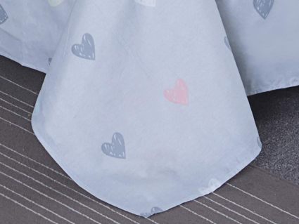 Комплект постельного белья Софи де Марко Кактус (голубой) 1,5-спальный