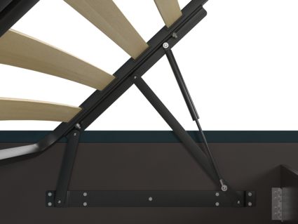 Кровать Lonax Аврора велюр Dolly-3 (с подъемным механизмом)