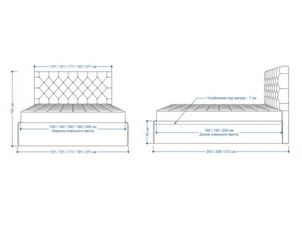 Кровать Lonax Элоиза велюр Dolly-17 (с основанием) 200х195