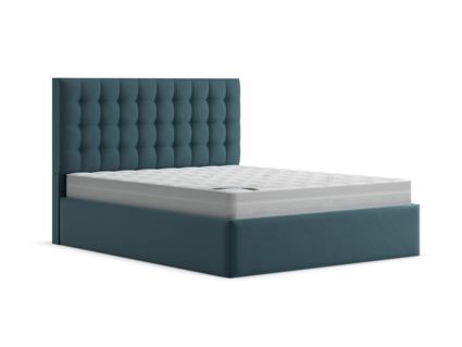 Кровать Lonax Аврора велюр Dolly-17 (с подъемным механизмом)