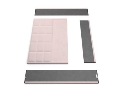 Кровать Lonax Адель велюр Dolly-3 180х190