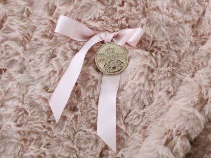 Покрывало Софи де Марко Аврил (пудра) 160х220