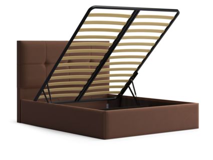 Кровать Lonax Алегра велюр Dolly-13 (с подъемным механизмом) 160х190