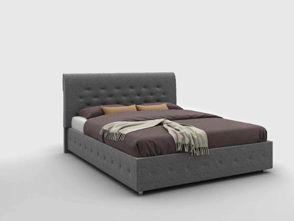 Кровать Sleeptek Premier 1 Экоожа Black 256