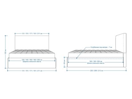 Кровать Lonax Фелиса велюр Dolly-1 (с подъемным механизмом) 160х190