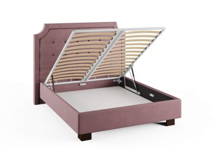 Кровать Сонум Elysium Экокожа Белая (с подъемным механизмом) 140х190