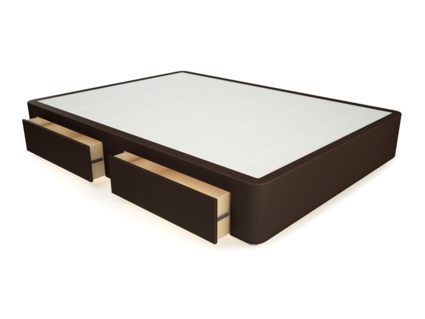 Кровать Mr.Mattress Site Box экокожа Brown 266