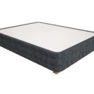 Кровать Mr.Mattress Twin Box велюр Grey 140х200