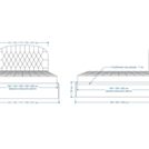 Кровать Lonax Венеция велюр Dolly-8 (с основанием) 160х190