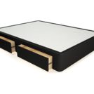 Кровать Mr.Mattress Site Box экокожа Black 120х190