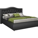 Кровать Sleeptek Premier 6 Экокожа Black (с подъемным механизмом) 180х200