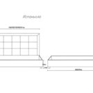 Кровать Димакс Испаньола Шоколад с подъемным механизмом 140х200