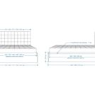 Кровать Lonax Аврора велюр Dolly-2 (с подъемным механизмом) 180х200