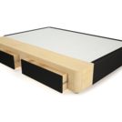 Кровать Mr.Mattress Site Box экокожа Black 120х200